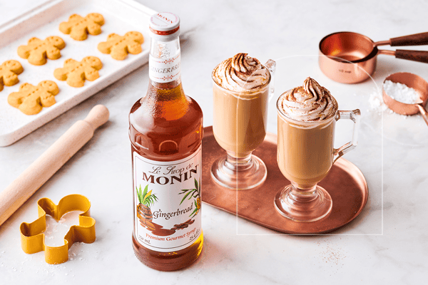 Monin Gingerbread Cookie Delight Latte