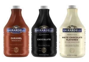 Ghirardelli Sauces: Caramel, Chocolate and White Chocolate