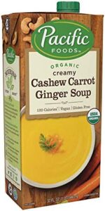 Pacific Cashew Carrot Ginger Soup